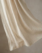 Load image into Gallery viewer, Natural linen sheer tulle in Coconut white colour - 1 panel
